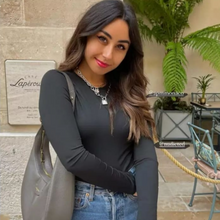 Charger l'image dans la galerie, BODY À MANCHES LONGUES EXPRESSO